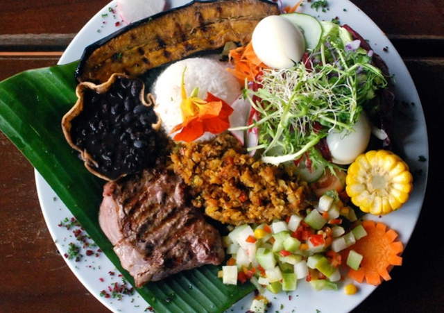 Family Dinner: Typical Plate